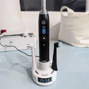 Soporte para cepillo de dientes compatible con Oral-B iO Series 10, organizador dental, estación base de higiene.