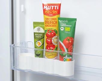 Fridge Door Tube Holder for 4 Standard Tubes
