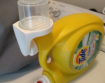 Laundry Detergent Cup Drain, 3D Printed Money Saver, Compatible with Multiple Brands, Home Essential, Efficient Laundry Room Tool