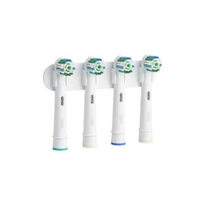 Oral-B Toothbrush Head Holder, Pack of 2, Fits 1-7 Heads, Wall or Cabinet Door Mount, Electric Toothbrush Organizer, Bathroom Accessory