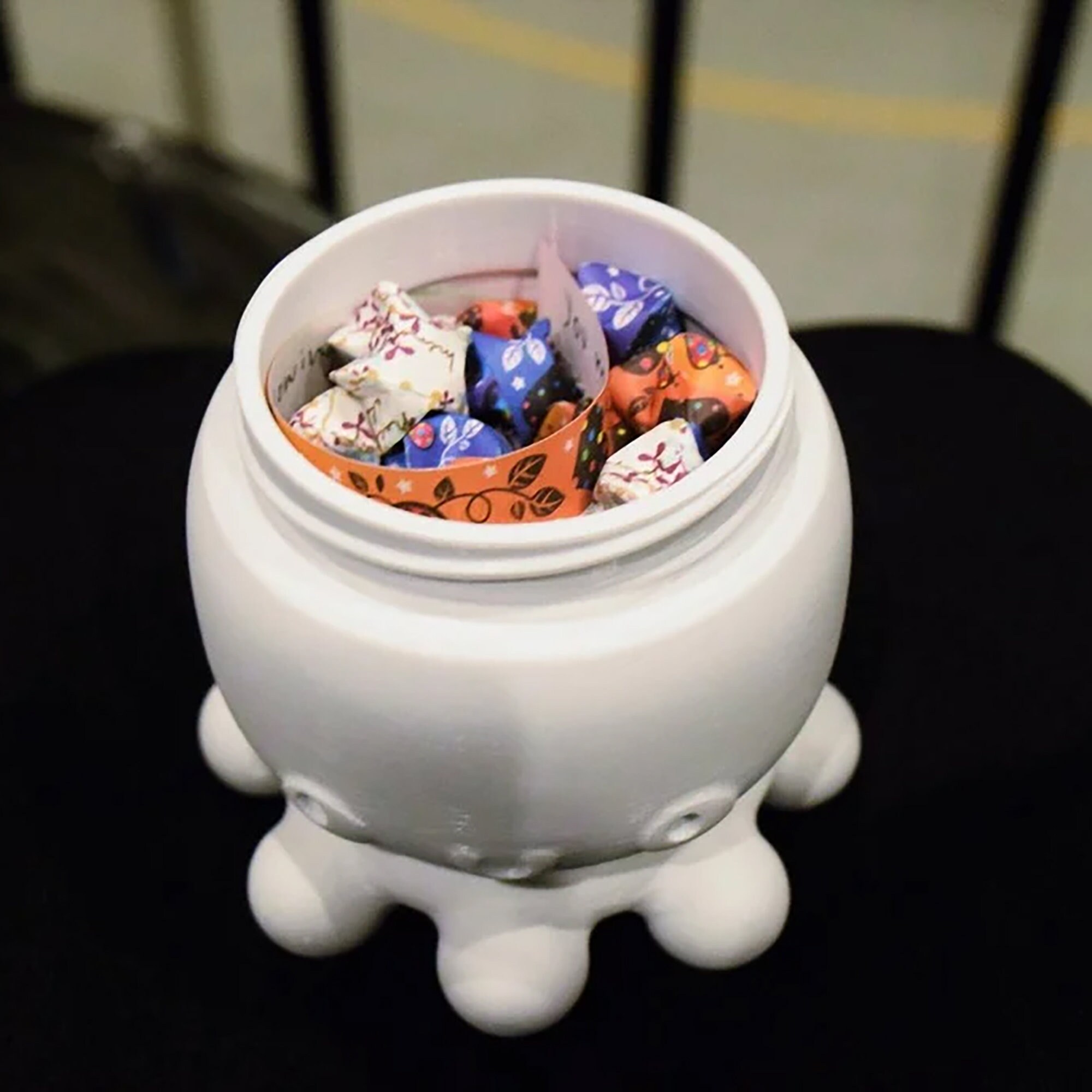 Kawaii Octopus Graduation Container, Cute Octopus With Mortarboard Cap ...