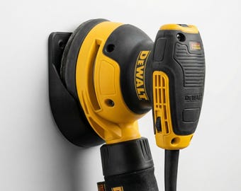 Wall Mount for DeWalt Orbital Sander, Workshop Storage Bracket