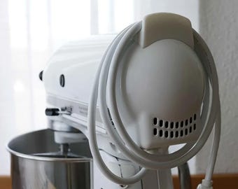 Kabelhalter kompatibel mit KitchenAid Mixer, Kabelorganisator, Ständerhalterungshaken, Stromkabelschoner