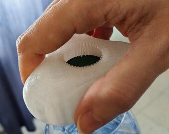 Assistive Bottle Opener, Toothed Surface Grip, Disability and Child-Friendly Aid, Triangular Design