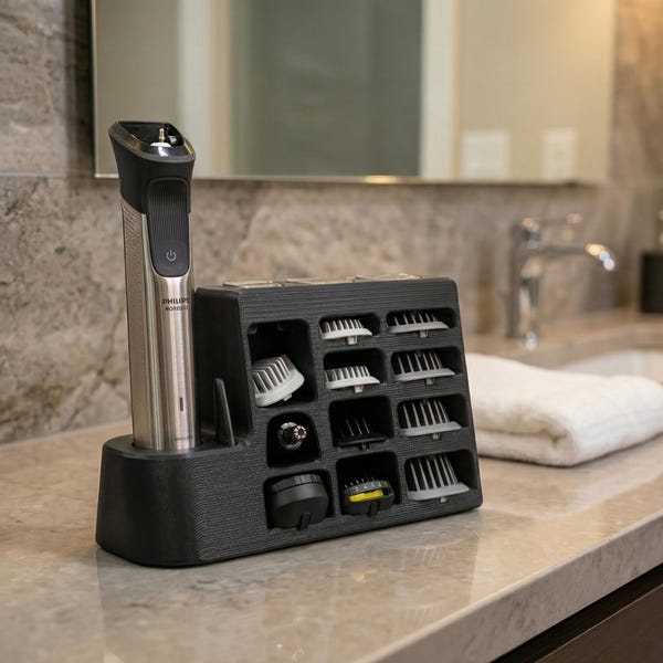 Charging Base for Philips Multigroom MG7950, 13 Slot Accessory Station
