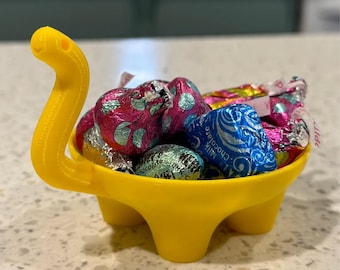 Dinosaur Snack Bowl, Cute Dino Jewelry Dish, Ring Holder, Candy Tray