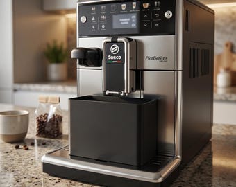 Rinse Water Container for Saeco PicoBaristo Coffee Machine, Cleaning Tank with Milk Tube Holder