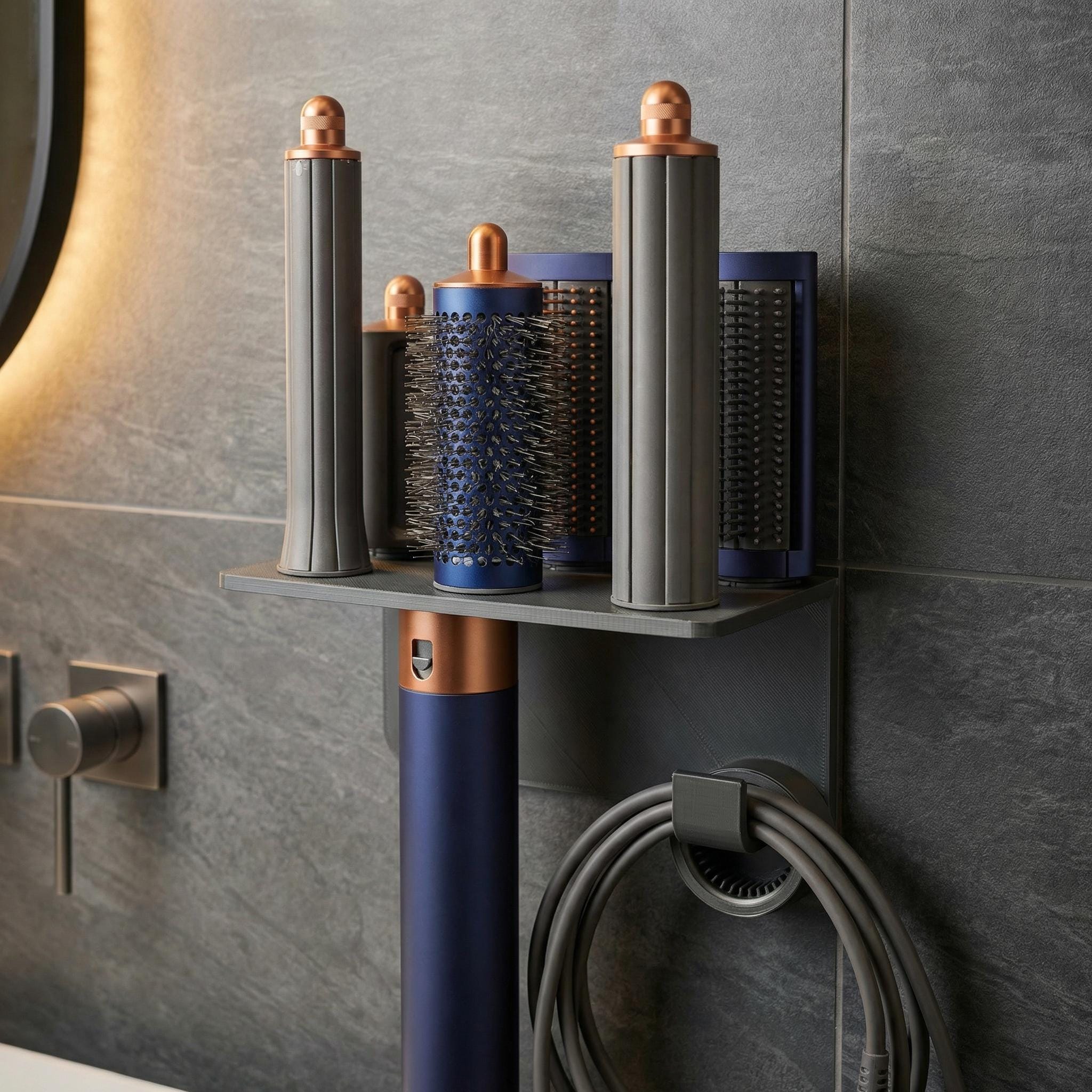 美容家電 dyson airwrap(携帯バッグ、壁掛けツール付)