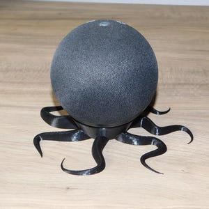 Octopus Kraken Stand for Echo Dot 4th and 5th Gen, Mythical Tech Decor, Speaker Holder