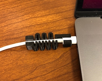 USB-C Cable Guard, Charger Cord Protector, Cable Life Extender, Connector Saver, Macbook Accessory, Wire Care, Tear Prevention