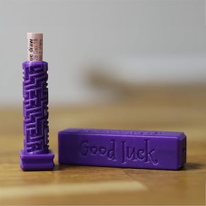 Pudełko na prezent w kształcie puzzli, pojemnik na niespodziankę, etui na losy na loterię, etui na bilety na koncert, idealne na oświadczyny lub bal maturalny
