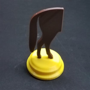Horse&#39;s Ass Trophy, Gag Award, Joke Gift, Unique Desktop Token, Funny Appreciation Award