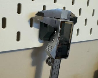 Messschieber Halter für IKEA Skadis Lochwand, Werkstatt Organizer