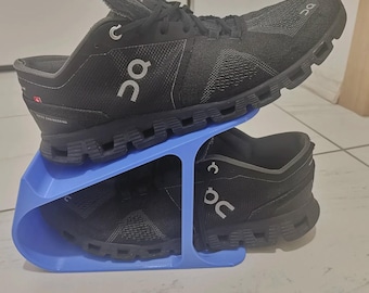 Shoe Display Stand, Sneaker Organization Riser, Footwear Pedestal, Stylish Closet Accessory