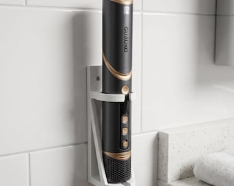 Hair Dryer Holder, Wall Mount Compatible with Dyson Airwrap