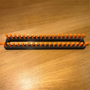 Rectangular Knitting Loom for Scarf Making, Perfect for Beginners, Unique 3D Printed Craft Tool, Gift for Knitting Enthusiasts