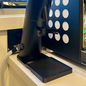 Lagom P-64対応クリーンアップトレイ、コーヒーグラインダーアクセサリー、バリスタワークスペースオーガナイザー