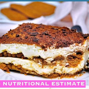 Biscoff Tiramisu Recipe | Instant Digital Download | Printable Recipe