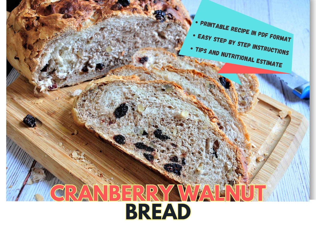 Cranberry Walnut Bread Machine Recipe