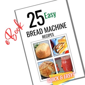 Bread Machine Recipes Cookbook | eBook | Digital download