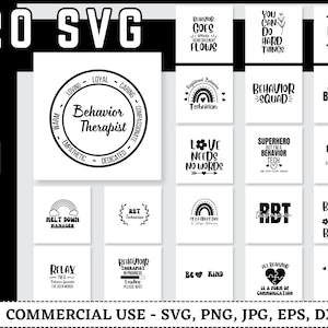 Rbt Svg, Registered Behavior Technician Svg, Rbt Png, Bcba Svg, Behavioral Therapist Svg, Aba Therapist Svg, Behavior Specialist Svg