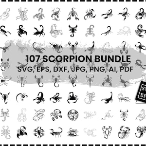 Scorpion Svg Bundle, Scorpion Dxf, Scorpion Png, Scorpion Eps, Scorpion Vector, Scorpion Cut Files, Scorpion Svg, Scorpion Clipart
