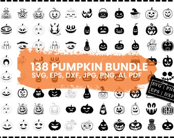 Pumpkin Svg Bundle, Pumpkin Png Bundle, Fall Pumpkin Svg, Pumpkin Outline Svg, Pumpkin Cricut Svg Cut File, Pumpkin Shape Svg Png Dxf Bundle