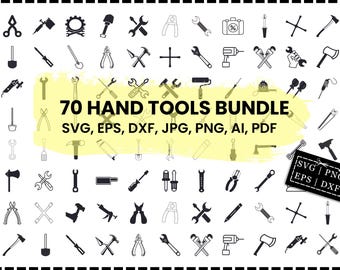 Tools Svg, Hand Tool Svg ,tool Svg Bundle , Wrench Svg, Mechanic Tools ...