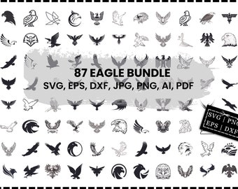 Adler SVG Bundle, Adler svg Dateien für Cricut, Adler svg, Adlerkopf svg, Adlerkopf Clipart, Adler Gesicht svg, Adler Png Bundle, Adler Clipart