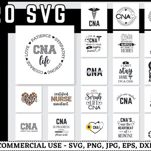 Cna Svg Bundle, Nurse Svg, Nurse Life Svg, Medical Svg, Cna Life, Cna Png, Nursing Assistant, Nurse Shirt Svg Files Cricut, CNA Svg, png