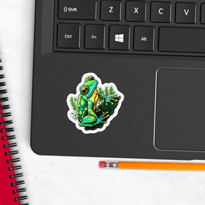 Tropical Rainforest Frog - 2 Inch Waterproof Vinyl Sticker - Etsy