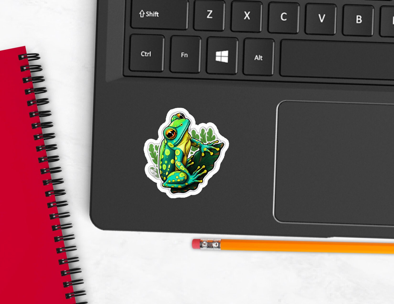 Tropical Rainforest Frog - 2 Inch Waterproof Vinyl Sticker - Etsy