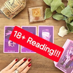 SAME DAY 18+ Lesen, was schmutzige Fetische haben, detaillierte urkomisch & brutal ehrliche Lesung, psychische Liebe Tarot Lesung, wahres Verlangen