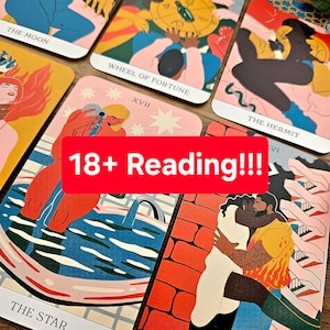 18+ Lesen Sexy Nachrichten von Ihrer Person, AM SELBEN TAG Juicy Erotische Tarot Karten lesen, Spaß Intuitive Lesen, Liebe, Sex, Romantik