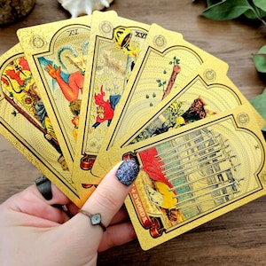MÊME JOUR 10 questions oui/non lecture de tarot, lecture de cartes de tarot or, lecture intuitive, amour, carrière, lecture psychique, divination, en profondeur