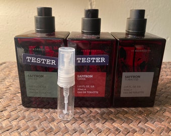 Korres Saffron 3ml Fragrance Sampler *PLEASE READ!*