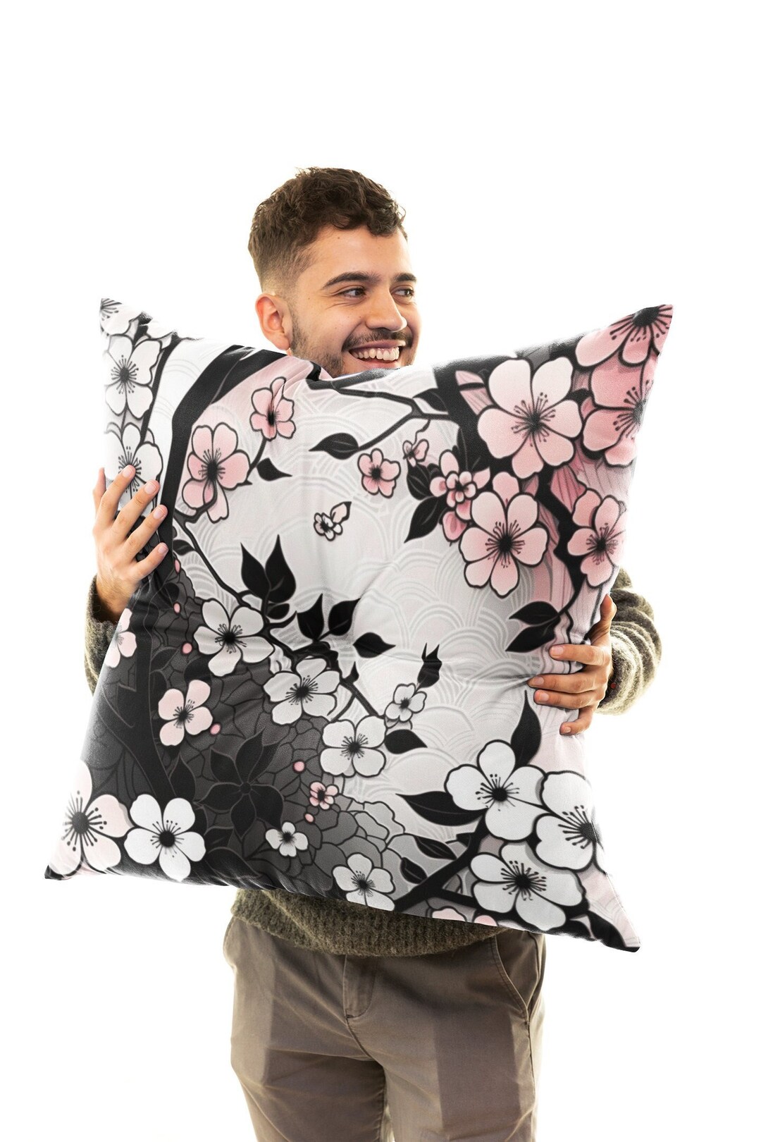 Giant Japanese Floor Pillow for Seating design 11 Etsy