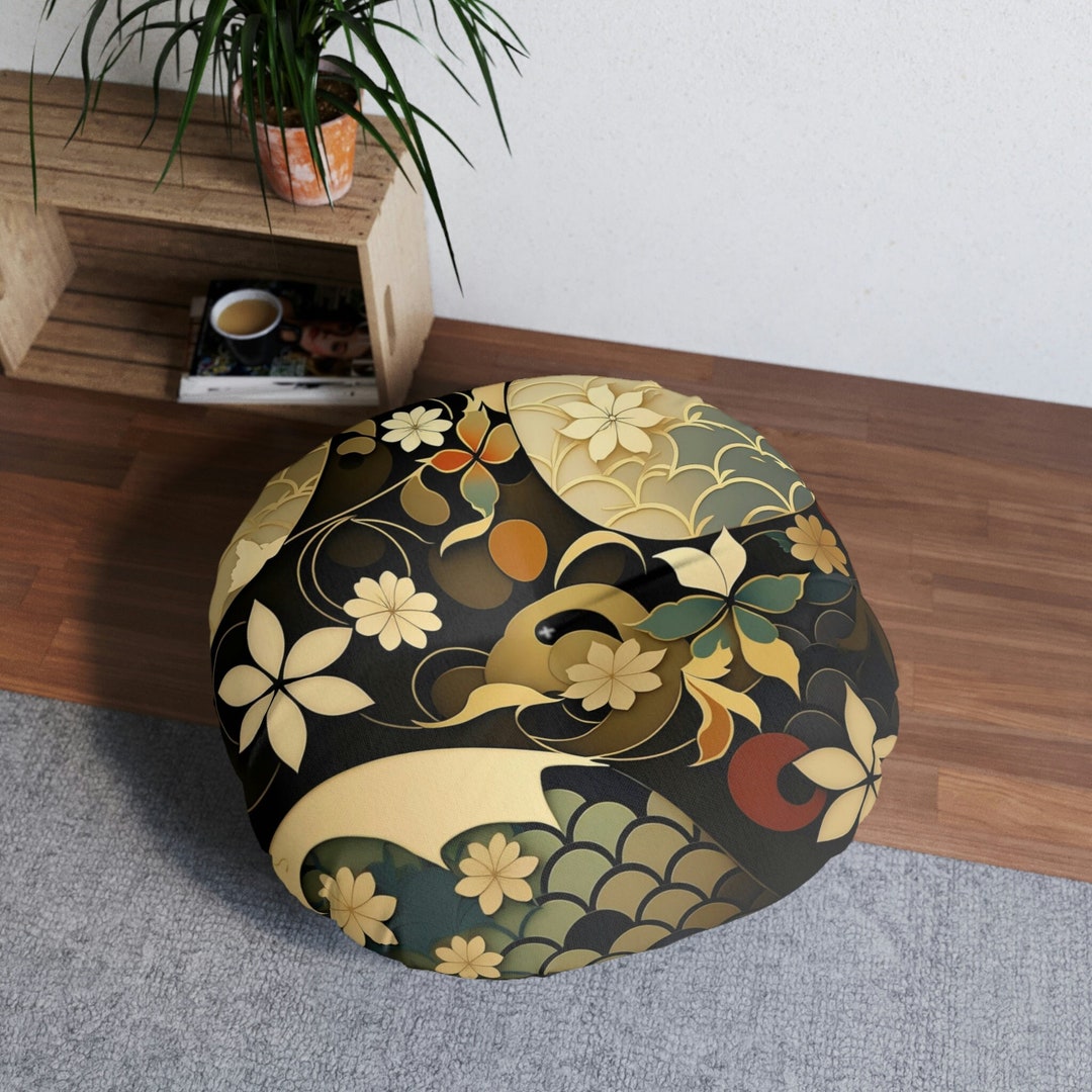 Giant Japanese Floor Pillow for Seating and Comfort Etsy