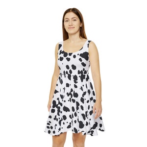 Dalmatian Skater Dress Dalmatian Lover