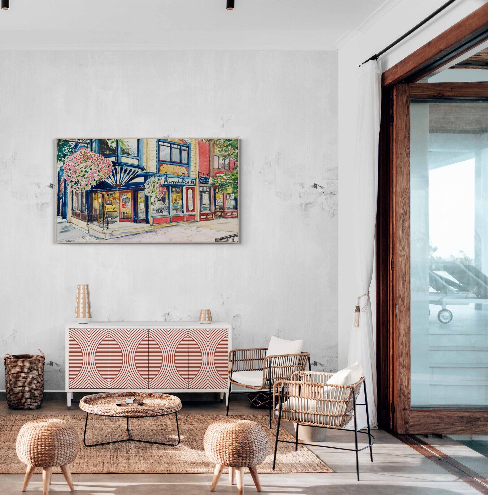 Frame TV ART Digital Instant Download 4K Screensaver Watercolor