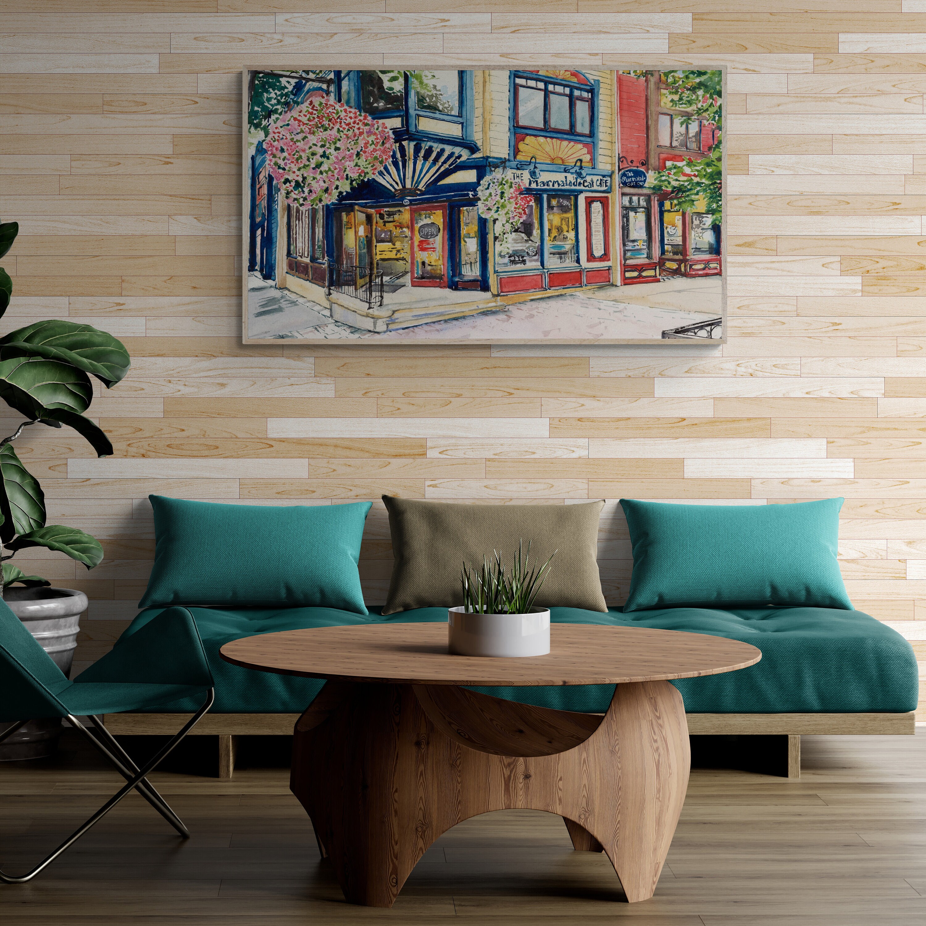 Frame TV ART Digital Instant Download 4K Screensaver Watercolor