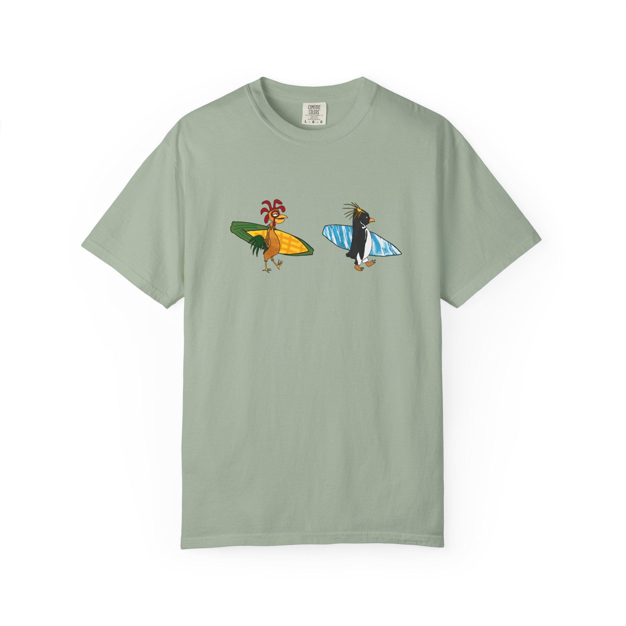 まっちゃん Coop Tshirt Chicken Joe and Cody Maverick Surfing Unisex T-shirt - Etsy