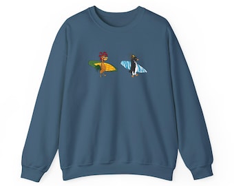Cody Maverick and Chicken Joe Surfs Up Unisex Sweatshirt