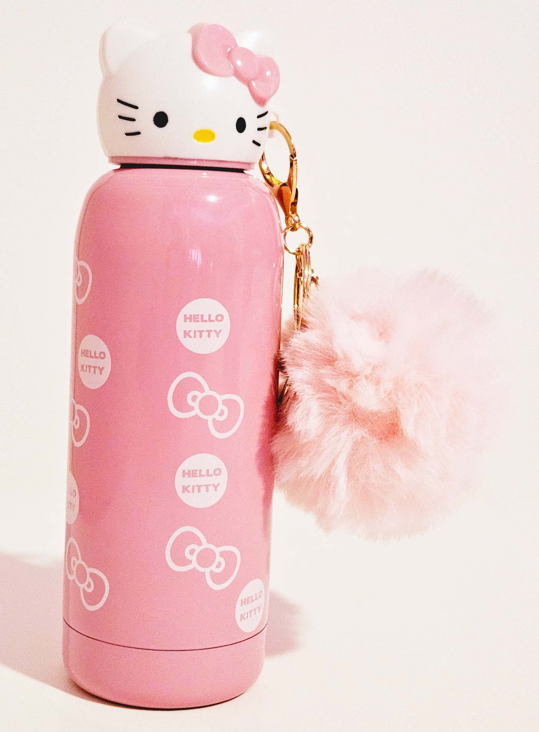 Hello Kitty Stainless Steel Water Bottle Etsy