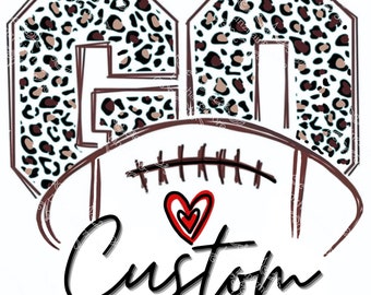 GO Football Team PNG, Custom Football Team Image, Personalized Football Name, Custom Football, Football Team Design, Football Shirt