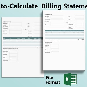 Invoice Template, Invoice Template for Small Business, Excel Business ...