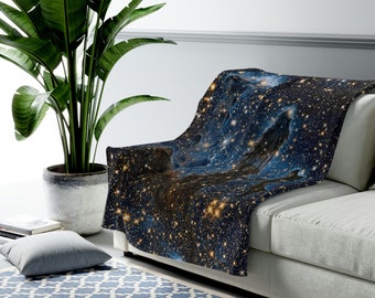 Pillars of Creation Blanket | Science Lover Gift | Soft Blanket | Outer Space Blanket | Valentines Gift | Birthday Gift | Star Blanket