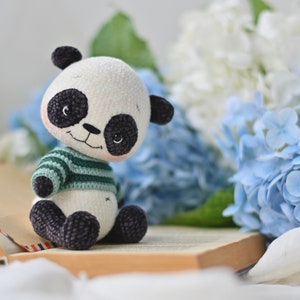 Crochet pattern for Panda PDF English, Turkish, France amigurumi