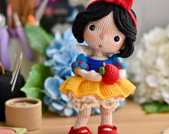 Princess Costume for Doll Fanny (Outfit only) PDF English amigurumi