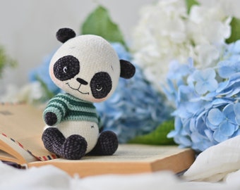 Crochet pattern for Panda PDF English, Turkish, France amigurumi